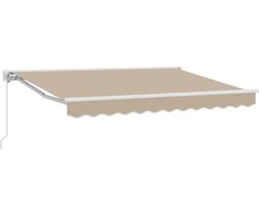 Markizės rėmas Smėlio 250 x 200 cm Poliesteris su PU danga