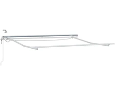 Ištraukiama markizė Smėlio 600 × 300 cm Poliesteris ir Metalas