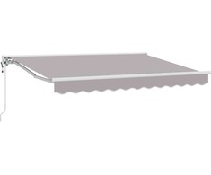 Markizės rėmas Šviesiai pilka 350 x 200 cm