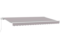 Ištraukiama markizė Šviesiai pilka 400 x 200 cm audinys