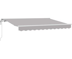 Ištraukiama markizė Šviesiai pilka 300 x 200 cm audinys