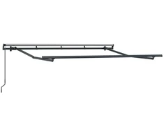 Ištraukiama markizė Taupe 450 × 350 cm Poliesteris ir aliuminis