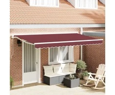 Markizės rėmas Vyšninė 350 x 200 cm Poliesteris su PU danga