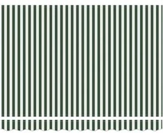 Ištraukiama markizė Žalia ir balta 300 x 250 cm Poliesteris