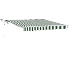 Ištraukiama markizė Žalia ir balta 350 x 250 cm