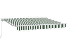 Markizės rėmas Žalia ir balta 350 x 200 cm