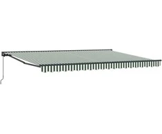 Markizės rėmas Žalia ir balta 450 × 300 cm