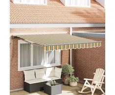 Markizės rėmas Žalia ir geltona 300 x 250 cm