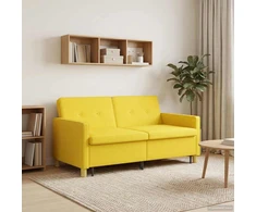 Ištraukiama sofa-lova Šviesi geltona 154 x 94,5 x 80,5 cm