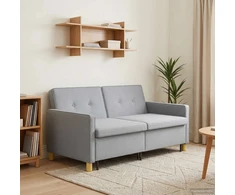 Ištraukiama sofa-lova Šviesiai žalia Audinys