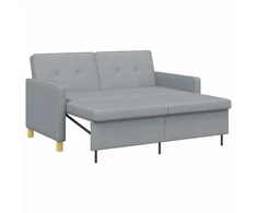 Ištraukiama sofa-lova Šviesiai žalia Audinys