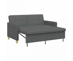 Ištraukiama sofa-lova Tamsiai pilka Audinys