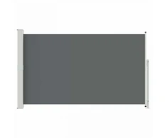 Ištraukiama šoninė užuolaida Antracito 300 x 180 cm Poliesteris