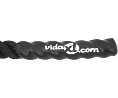 Jėgos virvė, juodos spalvos, 9m, 6,8kg, poliesteris