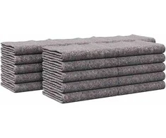 Krovinių antklodės 25 pcs Pilka 150 x 200 cm audinys