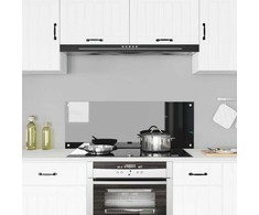 Virtuvės atbraila Juoda 110 x 40 cm grūdintas stiklas