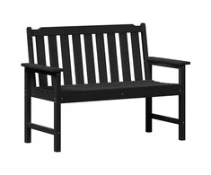Sodo suolas Juoda 120 x 59 x 88 cm HDPE