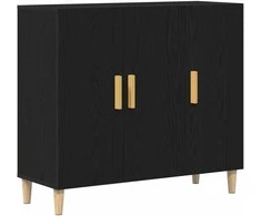 Kabalas Juodas ąžuolas 90 x 34 x 80 cm Apdirbta mediena