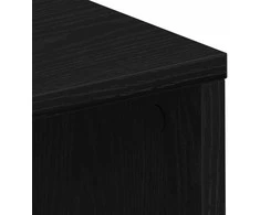 Stalas Juodas ąžuolas 102,5 x 35 x 75 cm Apdirbta mediena