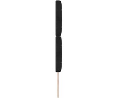 Galvūgalis Juodas 160 cm Aksomas
