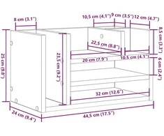 Darbo stalo organizatorius Senas medis 44,5 x 24 x 25 cm