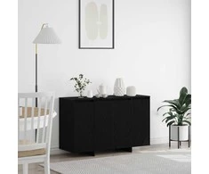 Kabalas juoda ąžuolo 120 x 41 x 75 cm Apdirbta mediena