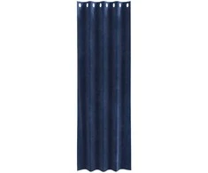 Užtemdymo užuolaidos 2 pcs Tamsiai mėlyna 140 x 260 cm Aksomas