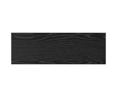 Knygų lentyna 4 pcs Juodas 60 x 20 x 1,5 cm Apdirbta mediena