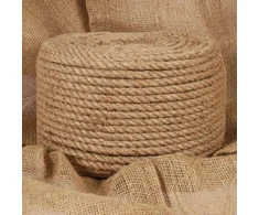 Juto virvė 2 pcs 2 mm 100 m Natūrali 100% Tossa jutas
