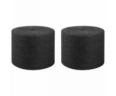 Juto virvė 2 pcs 2 Juoda 100% Tossa jutas