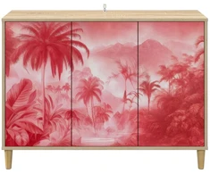 Kabalas AACHEN Sonoma ąžuolo 102 x 33 x 75 cm Apdirbta mediena