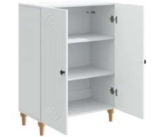 Kabalas Balta 66 x 34,5 x 90 cm Apdirbta mediena