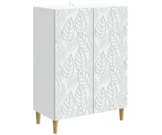 Kabalas Balta 66 x 34,5 x 90 cm Apdirbta mediena