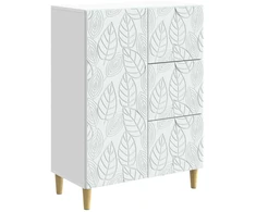 Kabalas Balta 66 x 34,5 x 90 cm Apdirbta mediena