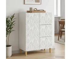 Kabalas Balta 66 x 34,5 x 90 cm Apdirbta mediena