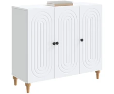 Kabalas Balta 89 x 34,5 x 80 cm Apdirbta mediena