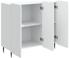Kabalas Balta 89 x 34,5 x 82 cm Apdirbta mediena