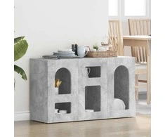 Kabalas Betono pilka 100 x 35 x 59 cm Apdirbta mediena