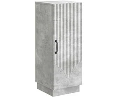 Kabalas Betono pilka 33 x 34,5 x 87 cm Apdirbta mediena