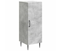 Kabalas Betono pilka 33 x 34,5 x 89,5 cm Apdirbta mediena