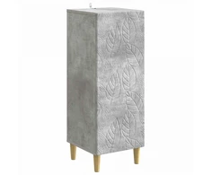 Kabalas Betono pilka 33 x 34,5 x 90 cm Apdirbta mediena
