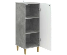 Kabalas Betono pilka 33 x 34,5 x 90 cm Apdirbta mediena