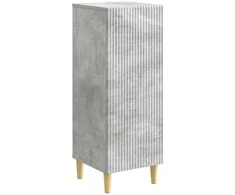 Kabalas Betono pilka 33 x 34,5 x 90 cm Apdirbta mediena