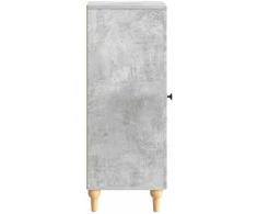 Kabalas Betono pilka 33 x 34,5 x 90 cm Apdirbta mediena
