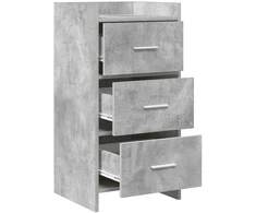 Kabalas Betono pilka 40 x 36 x 80 cm Apdirbta mediena