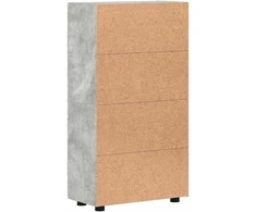 Kabalas FLORIN Betono pilka 55,5 x 29 x 100 cm Apdirbta mediena