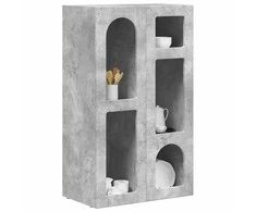 Kabalas Betono pilka 59 x 35 x 100,5 cm Apdirbta mediena