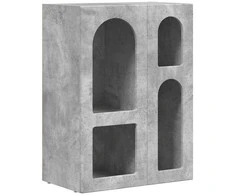 Kabalas Betono pilka 59 x 35 x 80.5 cm Apdirbta mediena