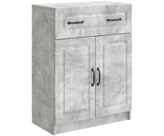 Kabalas Betono pilka 66 x 34,5 x 87 cm Apdirbta mediena
