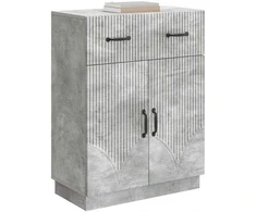 Kabalas Betono pilka 66 x 34,5 x 87 cm Apdirbta mediena